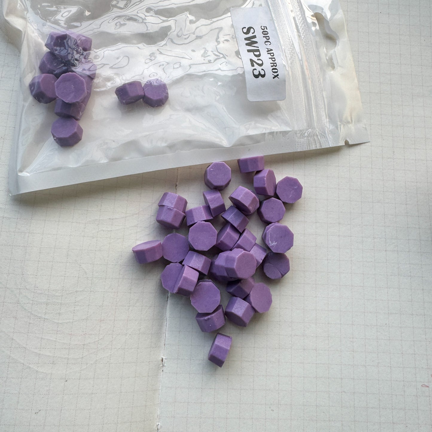 #SWP23 - Wax Beads 1 Pckt = 50 Pcs Approx