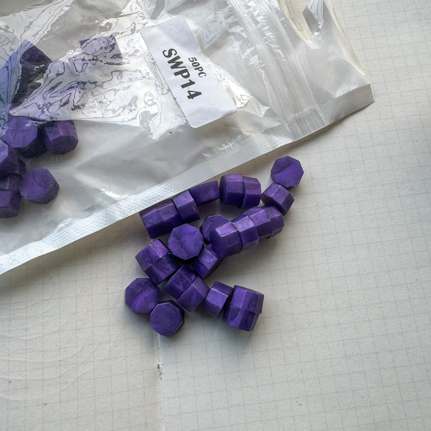 #SWP14 - Wax Beads 1 Pckt = 50 Pcs Approx