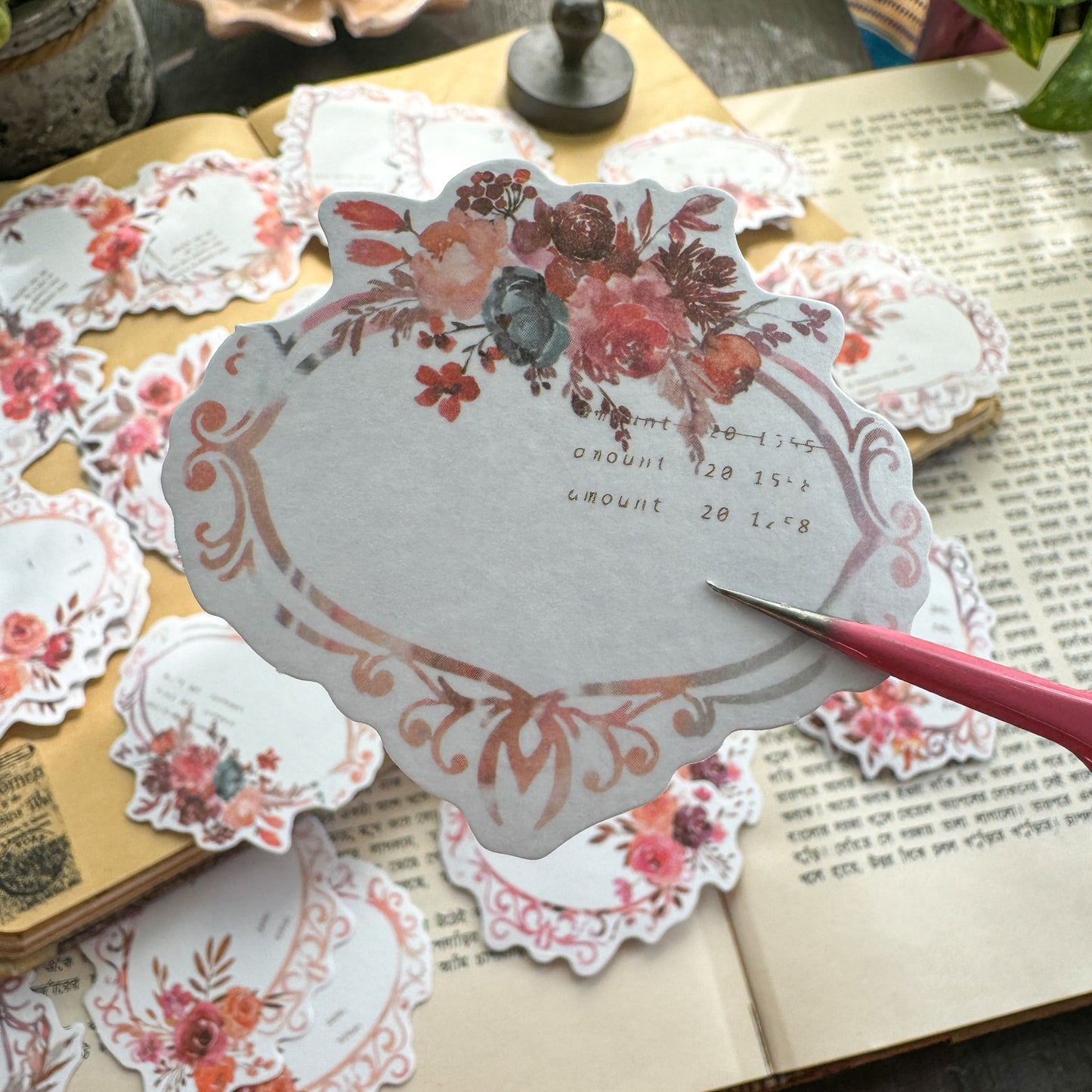 MG360231 Blooming Dreamer Paper Sticker | 15 design / 30 pic