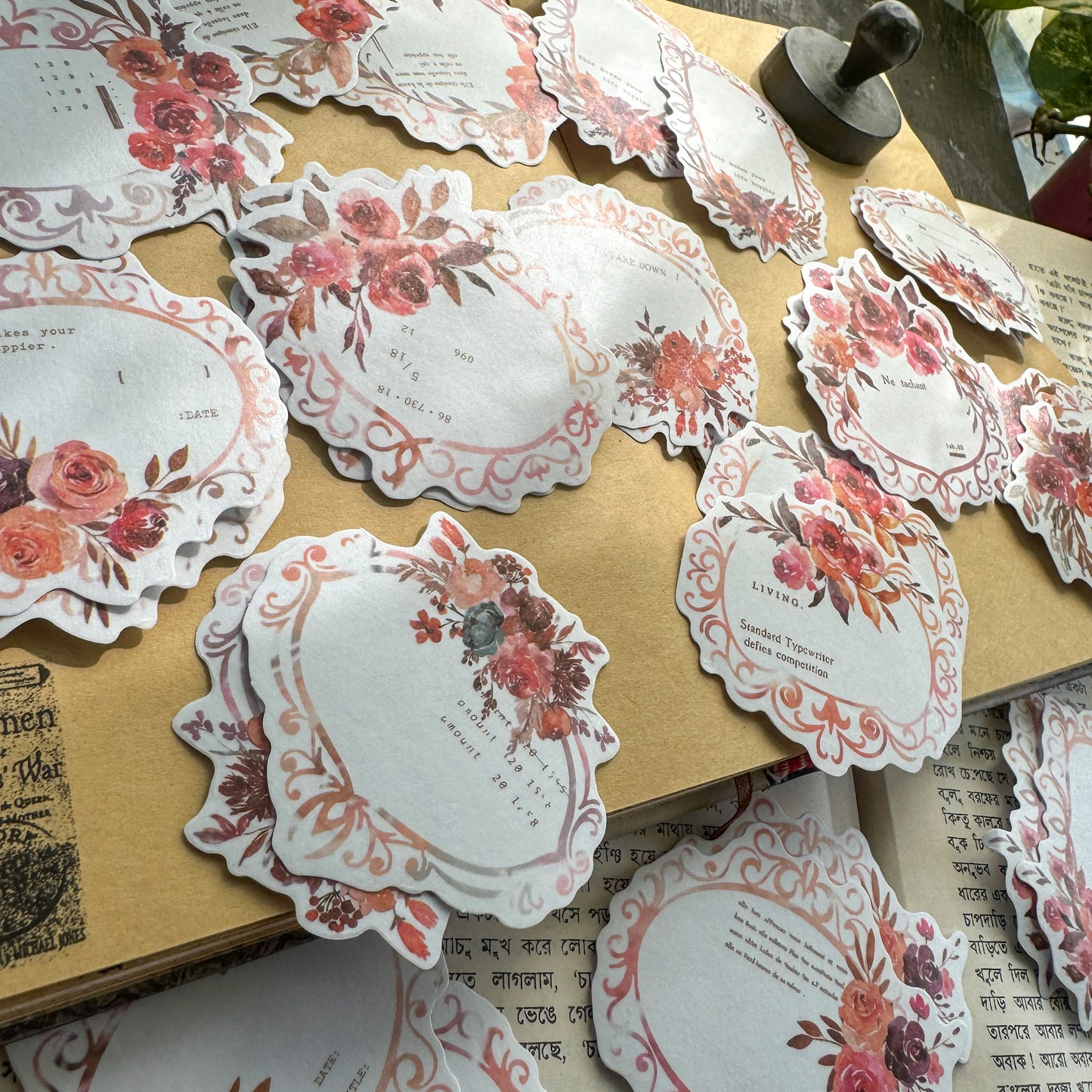 MG360231 Blooming Dreamer Paper Sticker | 15 design / 30 pic