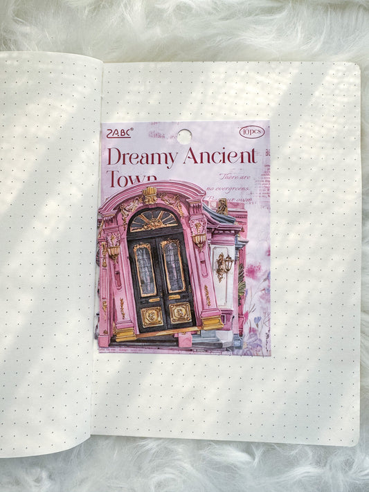 Ljml605 Gate Paper Sticker Vintage Gates | 10 pcs