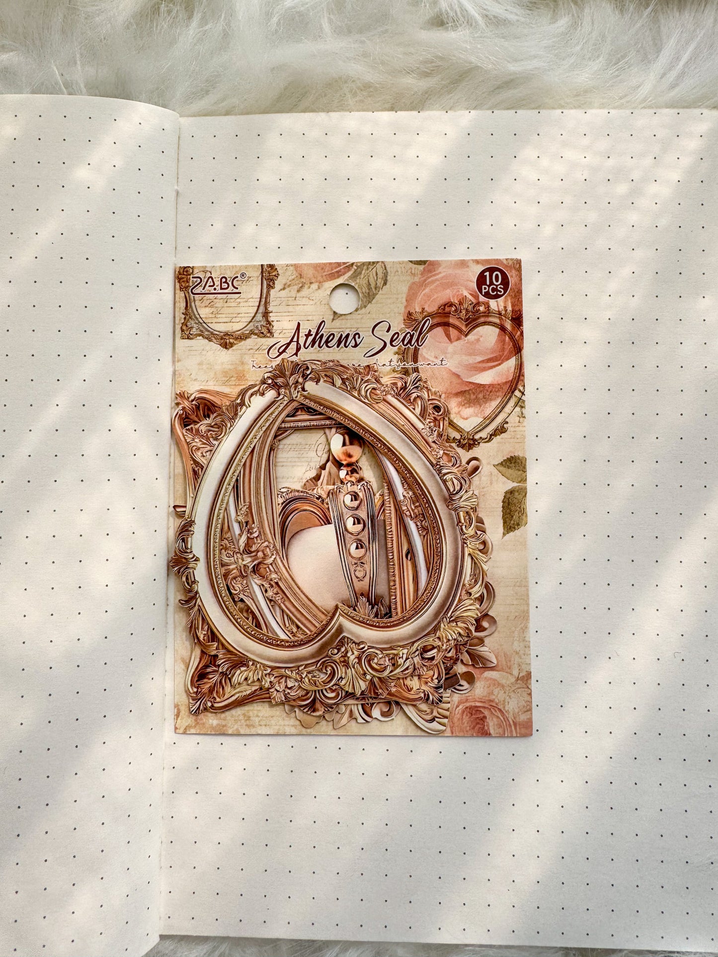 Yzof404 Frame Stone Model Chipboard Material | 10 Pcs