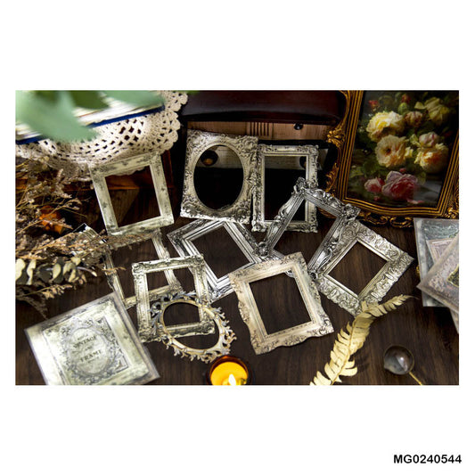 MG0240544 Vintage Frame Paper Cutout 80*100Mm 10Pc
