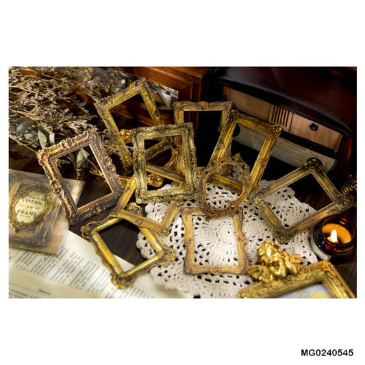 MG0240545 Vintage Frame Paper Cutout 80*100Mm 10Pc