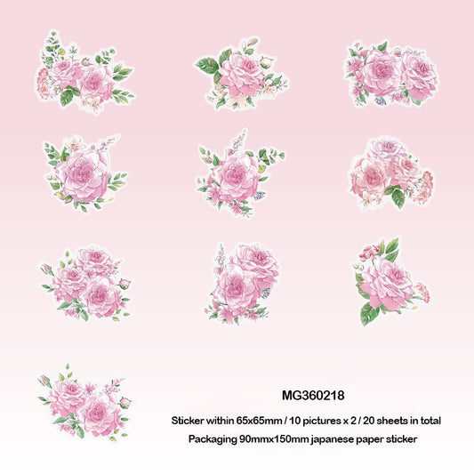 Summer Solstice Mg360218 Paper Sticker 20Pc