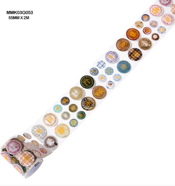MMK03G053 Decorative Tape Roll Sticker 55mm* 2Mtr
