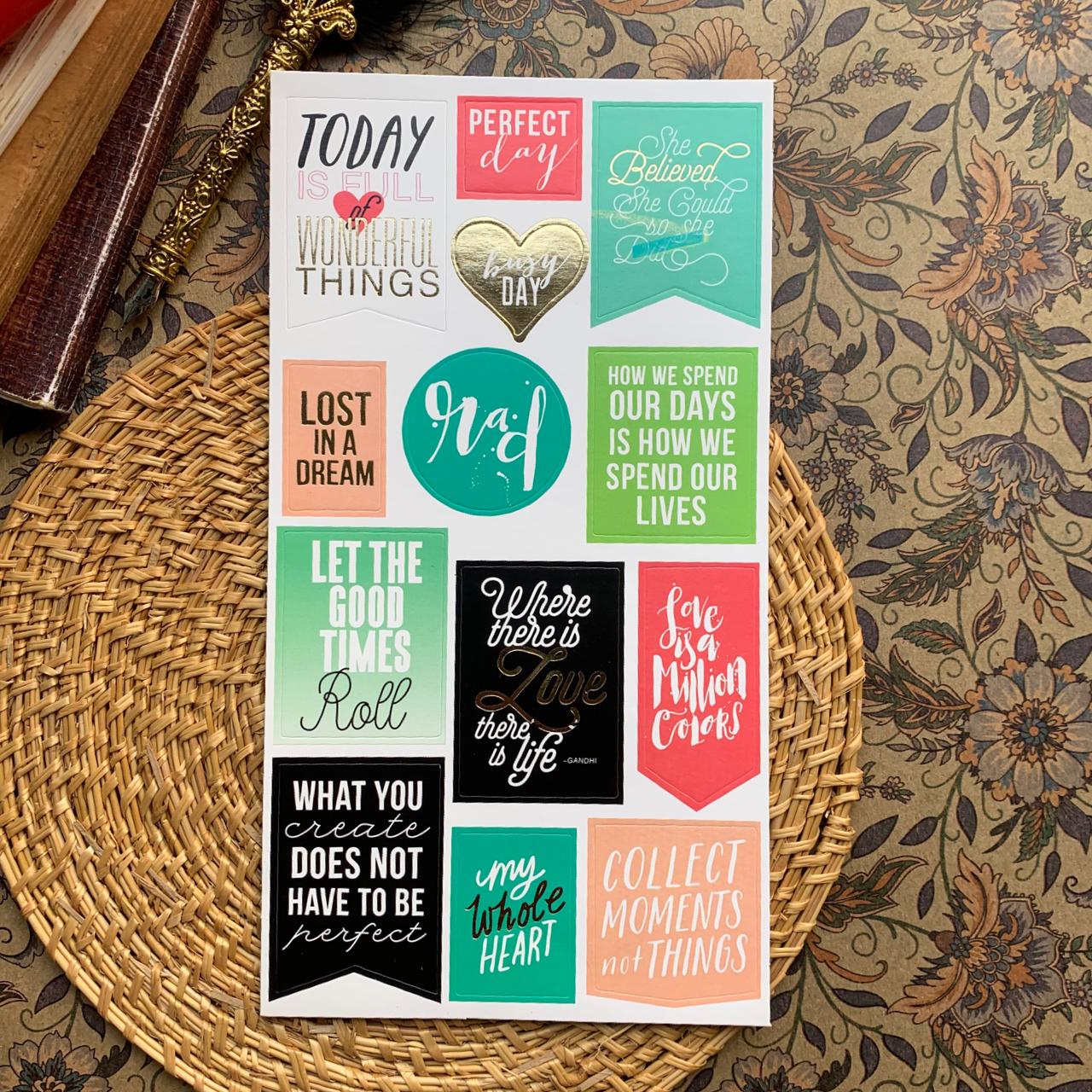 SBT75 Scrapbook Sticker – Adriti's Home