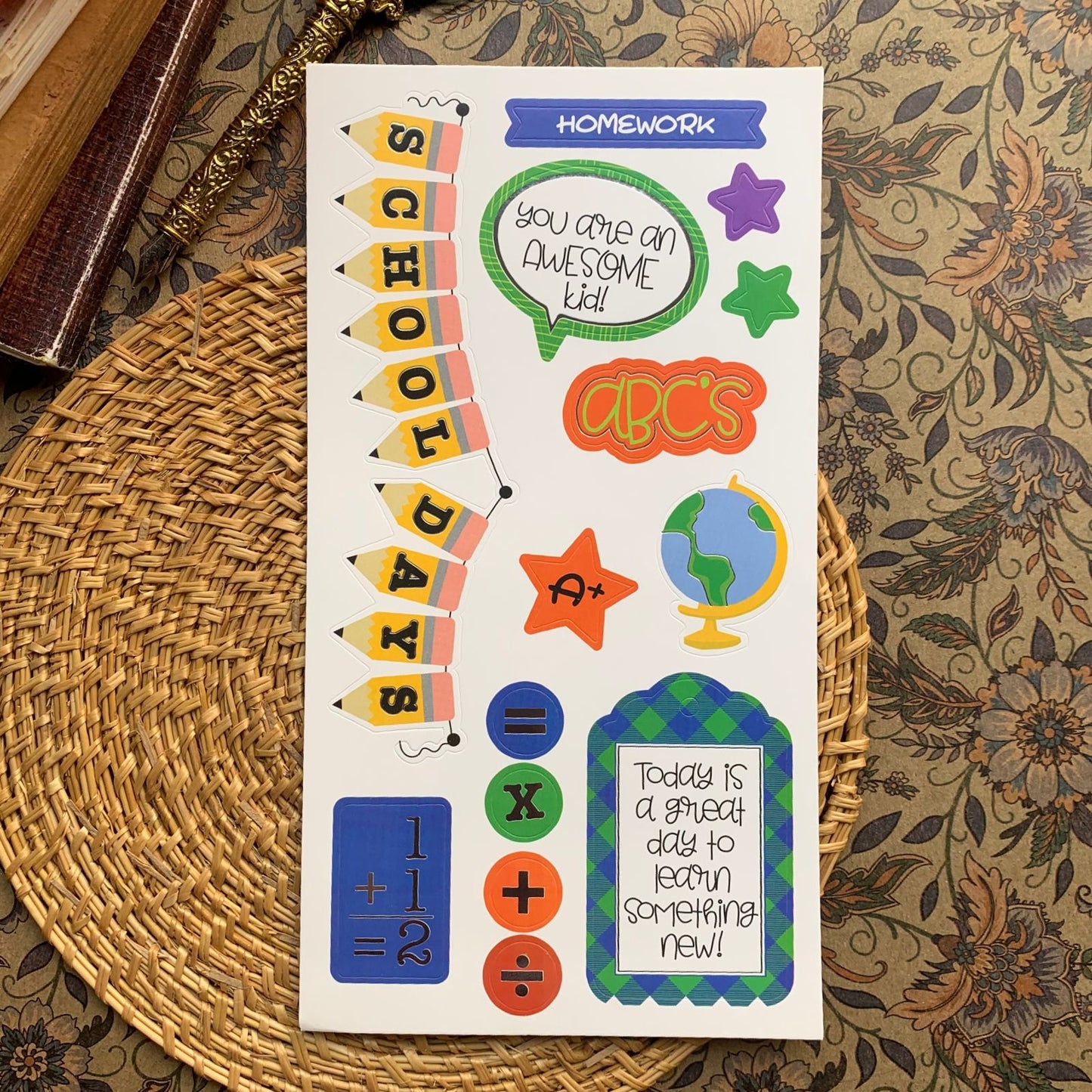 SBT8 Scrapbook Sticker