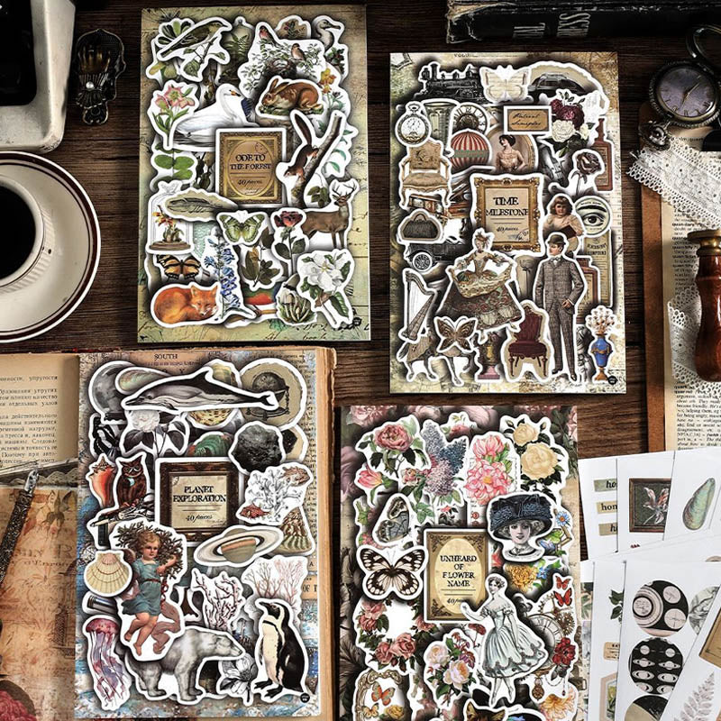 Scbk39825 Paper Cutout & Sticker Book 40Pc
