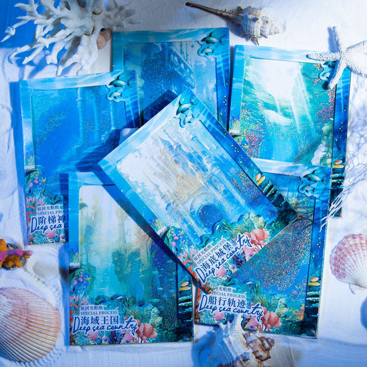 MHD-SHGD003-Sea Theme Paper Sticker 5 Sheets |100X140mm