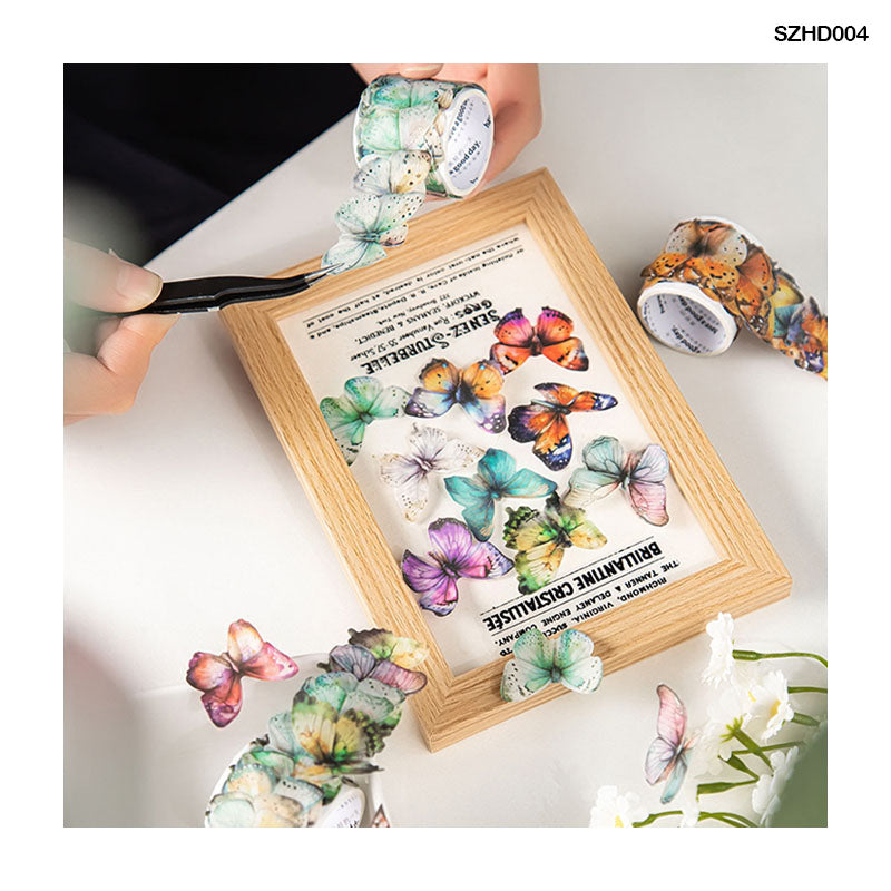 Szhd004 Butterfly Deco Stickers 50Pc