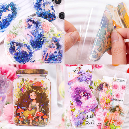 Tgsn006 Sweet Fruit Girl Deco Sticker