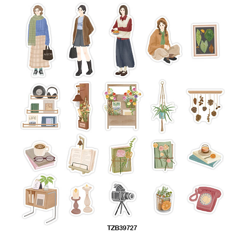 Tzb39727 Infeel Pet Sticker Pack 20Pc | Girl Stickers