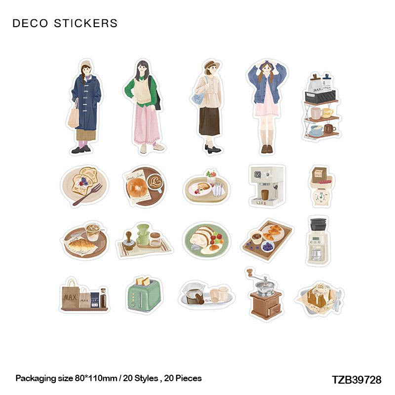 Tzb39728 Infeel Pet Sticker Pack 20Pc | Girl Stickers