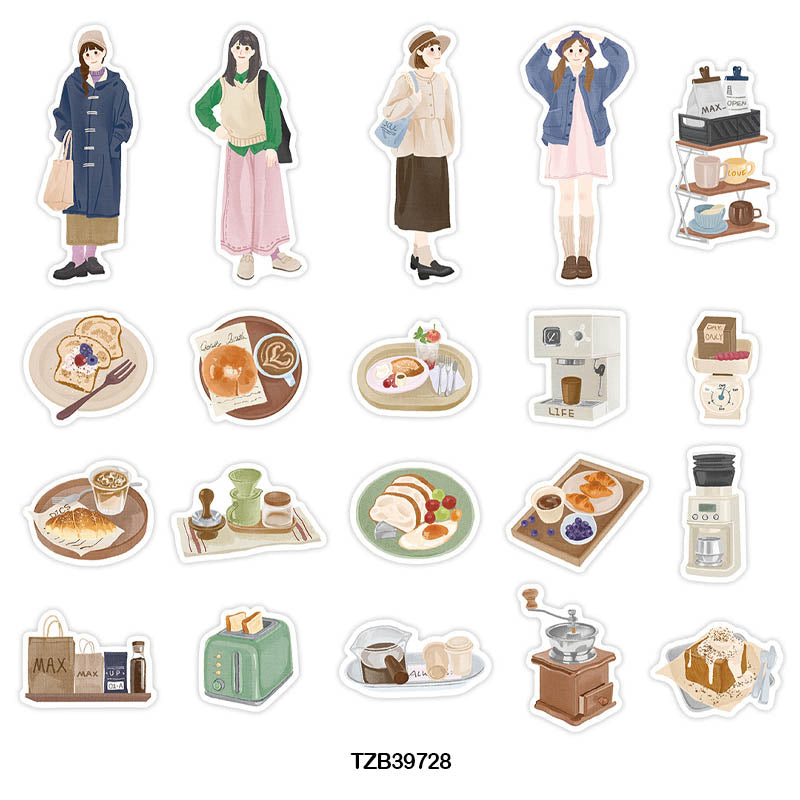 Tzb39728 Infeel Pet Sticker Pack 20Pc | Girl Stickers