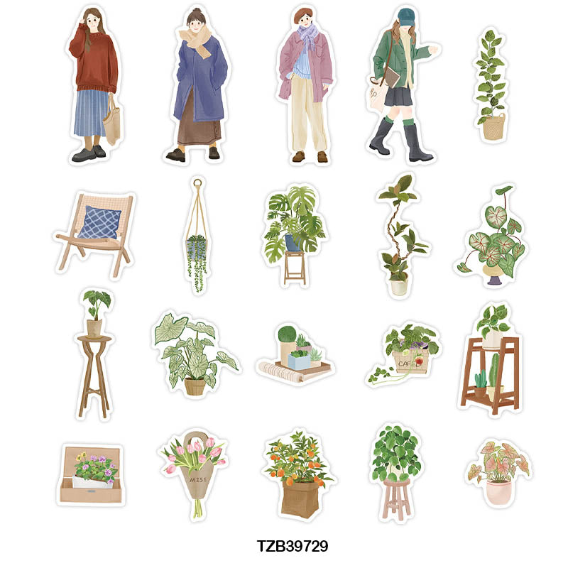 Tzb39729 Infeel Pet Sticker Pack 20Pc | Girl Stickers
