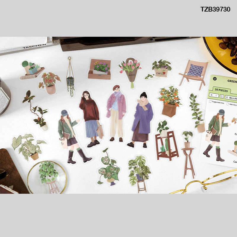 Tzb39730 Infeel Pet Sticker Pack 20Pc | Girl Stickers
