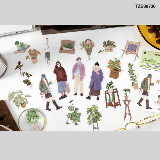 Tzb39730 Infeel Pet Sticker Pack 20Pc | Girl Stickers