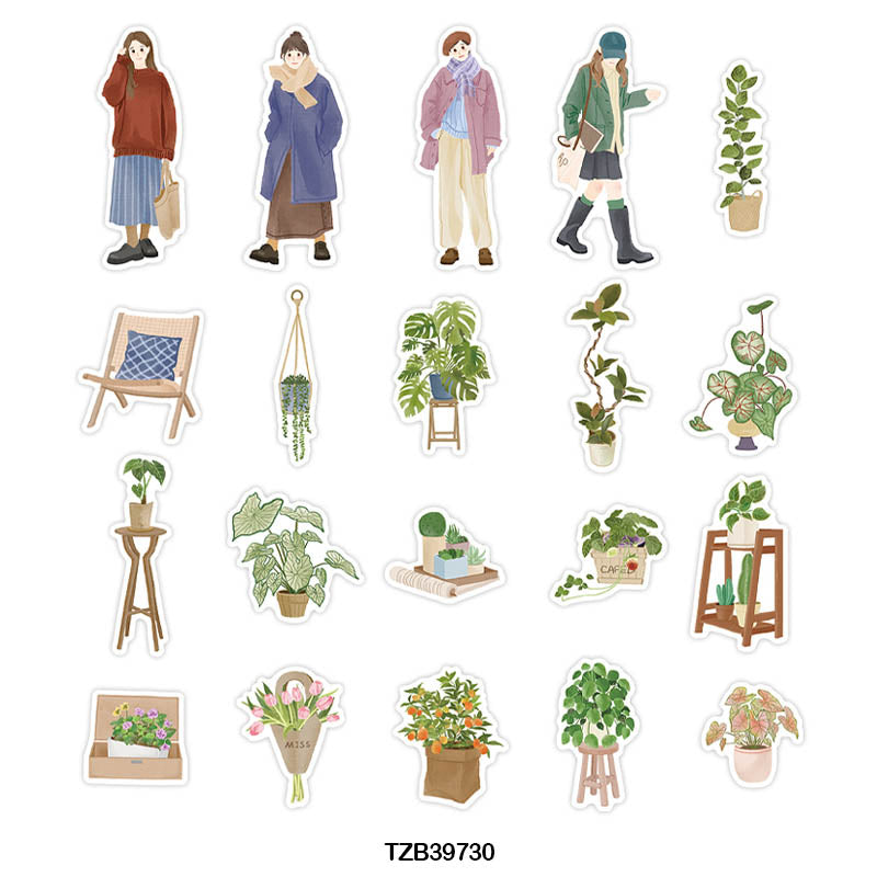 Tzb39730 Infeel Pet Sticker Pack 20Pc | Girl Stickers
