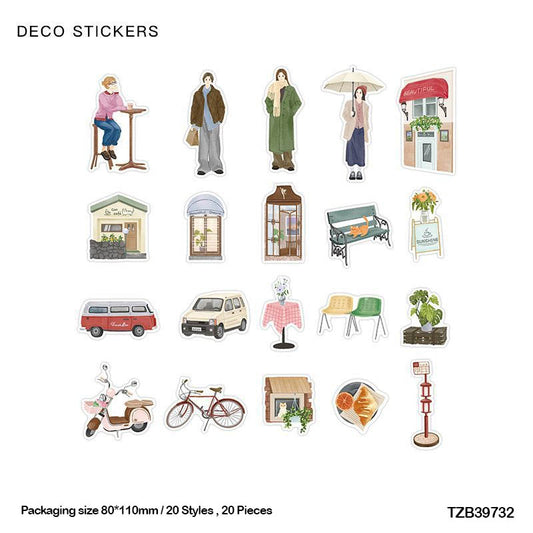 Tzb39732 Infeel Pet Sticker Pack 20Pc | Girl Stickers