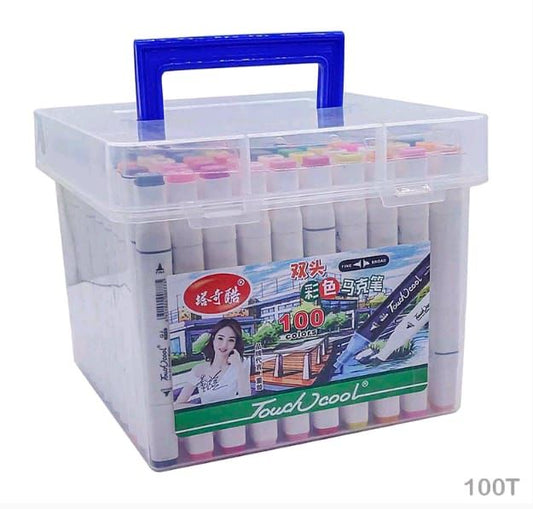 Dual Tip Touch Marker | Pack of 100