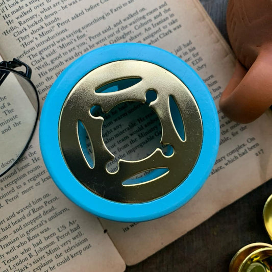 Wax Spoon Holder Stove Blue