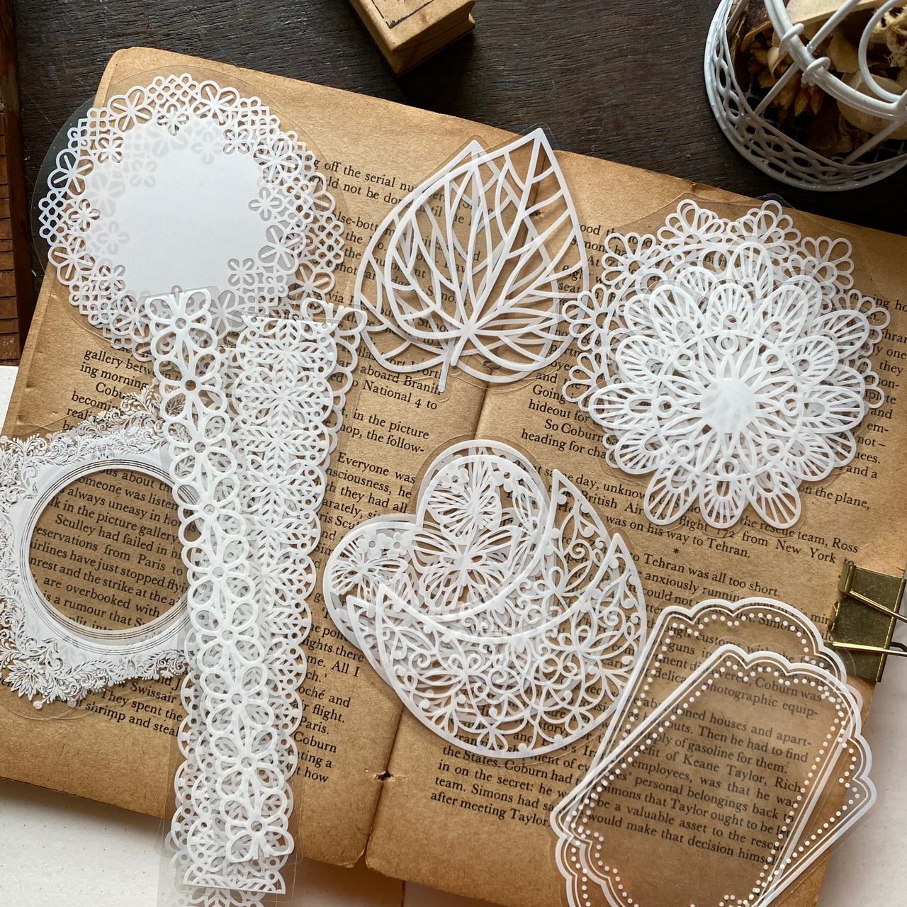 SCB6331 Retro Paper Cutout And Sticker 260PC