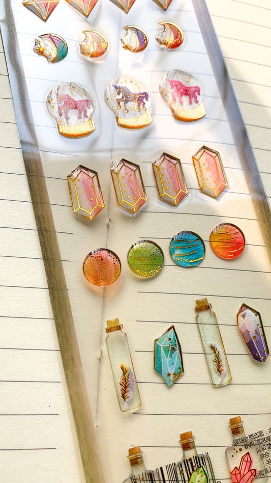 ZWBLXH #3 Sticker Lunar Tears | Transparent Stickers | Pet Stickers