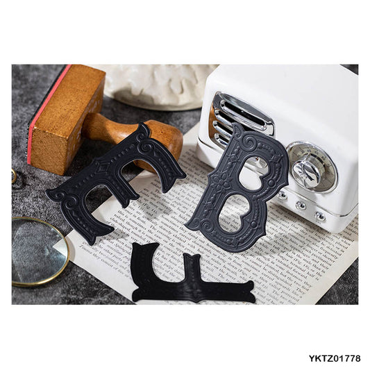 YXTZ01778 Rubiks Cube Embossed Letter Sticker 26Pc