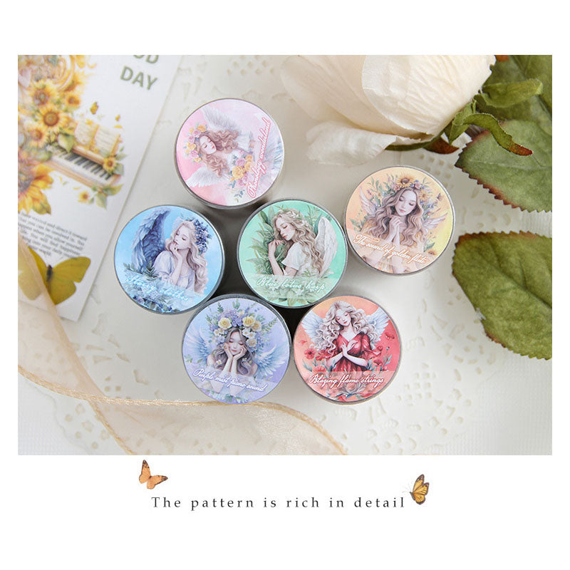 YYXZXL101 - Sticker Roll| sticker rainbow alphabet series creative English film hand curtain pet material sticker 8 into Sticker Box