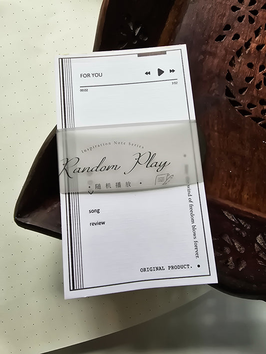 MMK05H096  Journal paper| Metarial Paper Vintage Paper| Random Play | 30 pcs