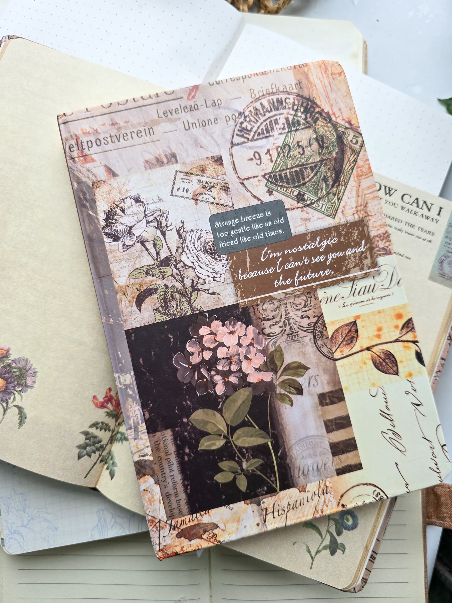 Vintage Style Diary | Vintage Collection 12.8*20 cm 128 pages