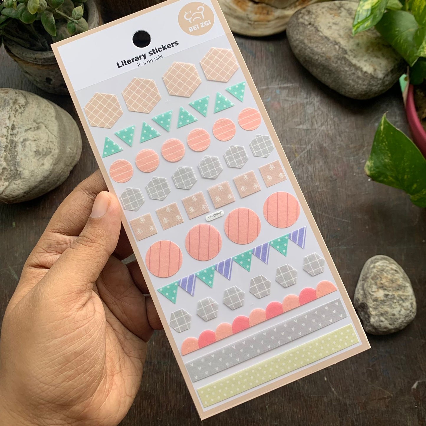 YTCF 007 Planner Sticker | 1 Sheet