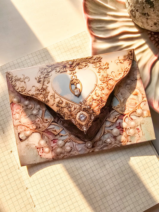 MG024-0961-Yan Ji stickers colorful glaze series butterfly gem small objects handbook decoration material 20 pieces 6 types| Antique Button