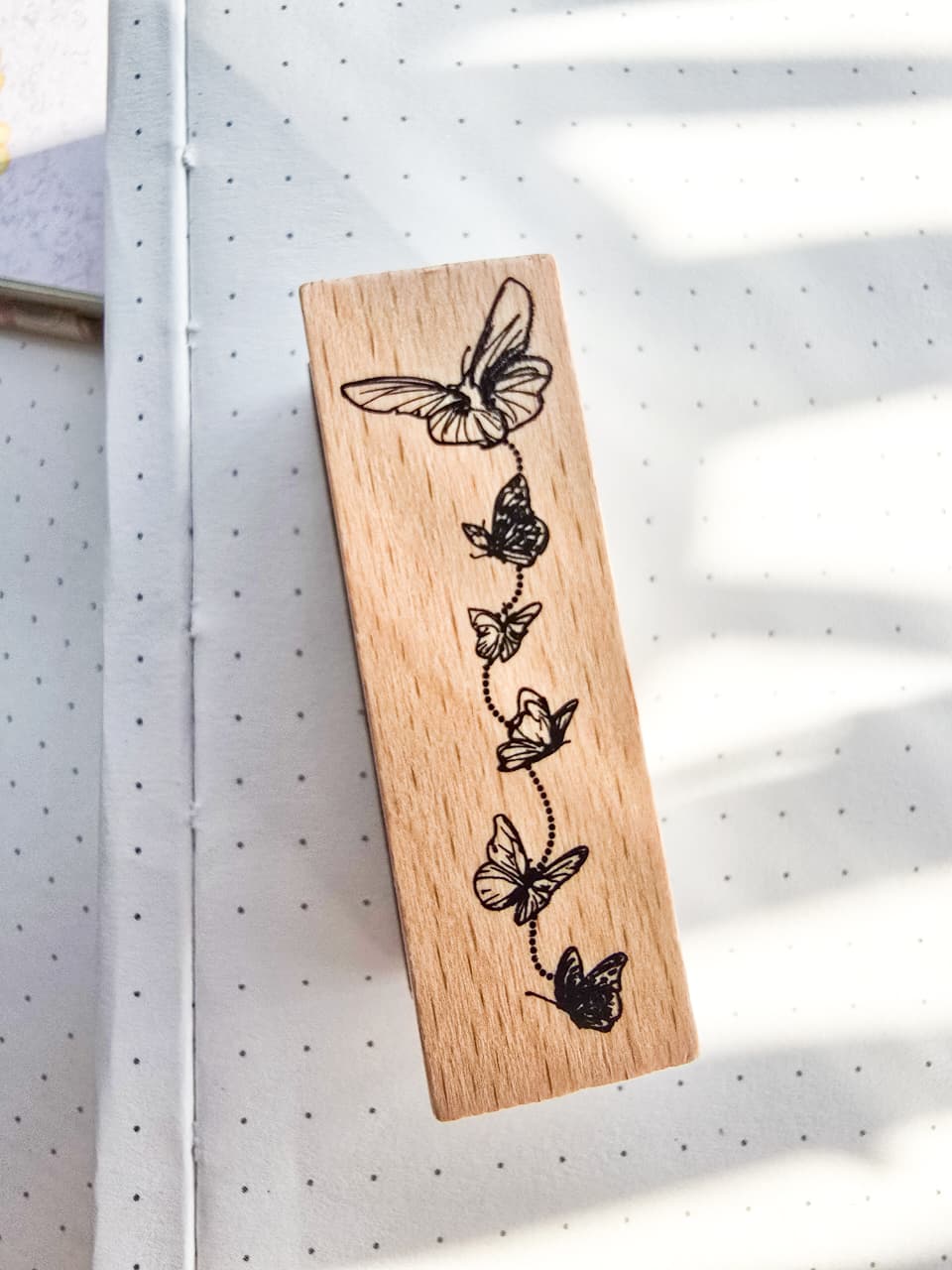 Myqs201-6 Wooden Stamp Vertical