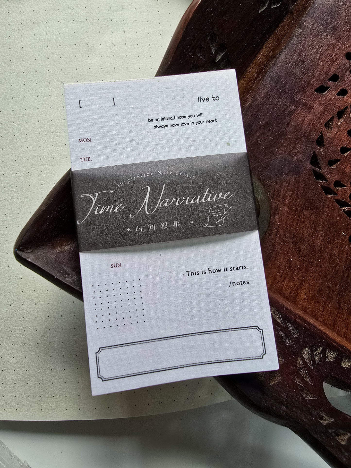 MMK05H095 Journal paper| Metarial Paper Vintage Paper |Time Narrative | 30 pcs