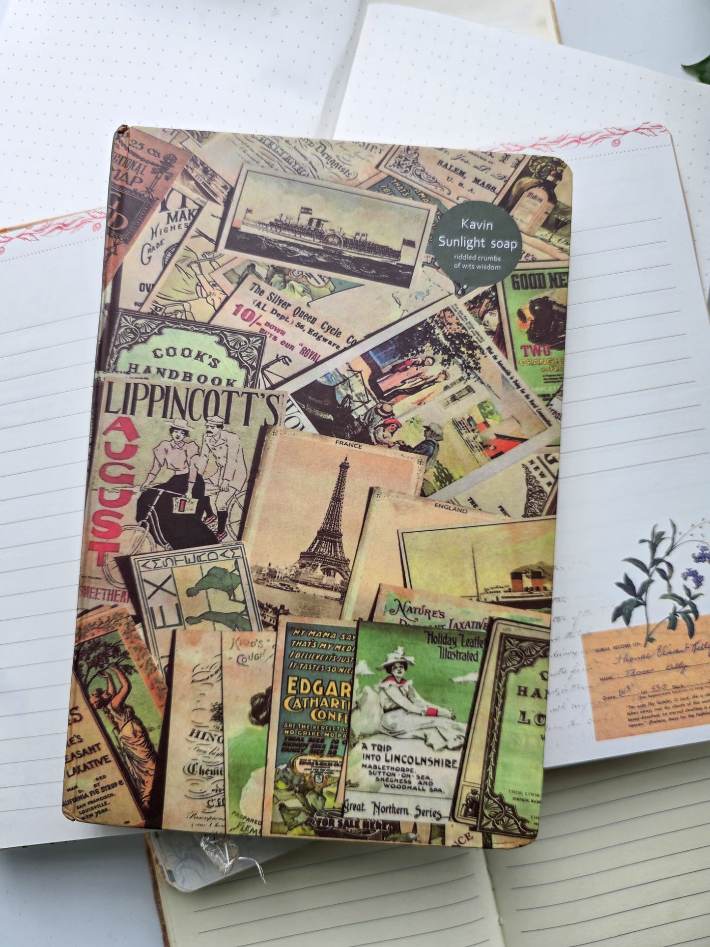 Vintage Style Diary | Vintage Collection 12.8*20 cm 128 pages