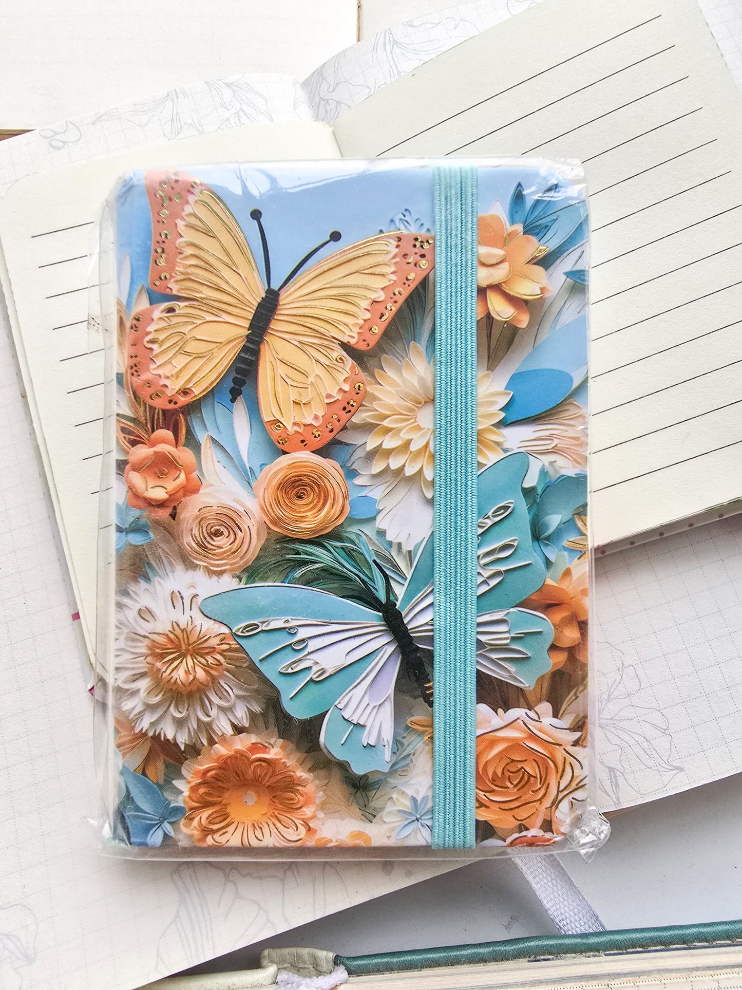 5701-28 A7 Hard Cover Notebook 80*2 Pages