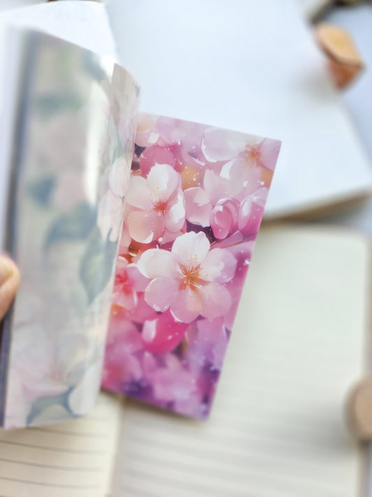 Wyhz 401|G-6| PET Sticker Book Floral | Late Night | 20 Pages 14x10cm