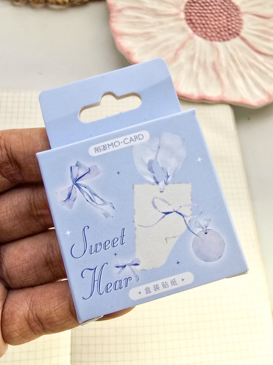 Mmk04h042 Paper sticker Pack Ribbon Note sticker  | 46 pcs