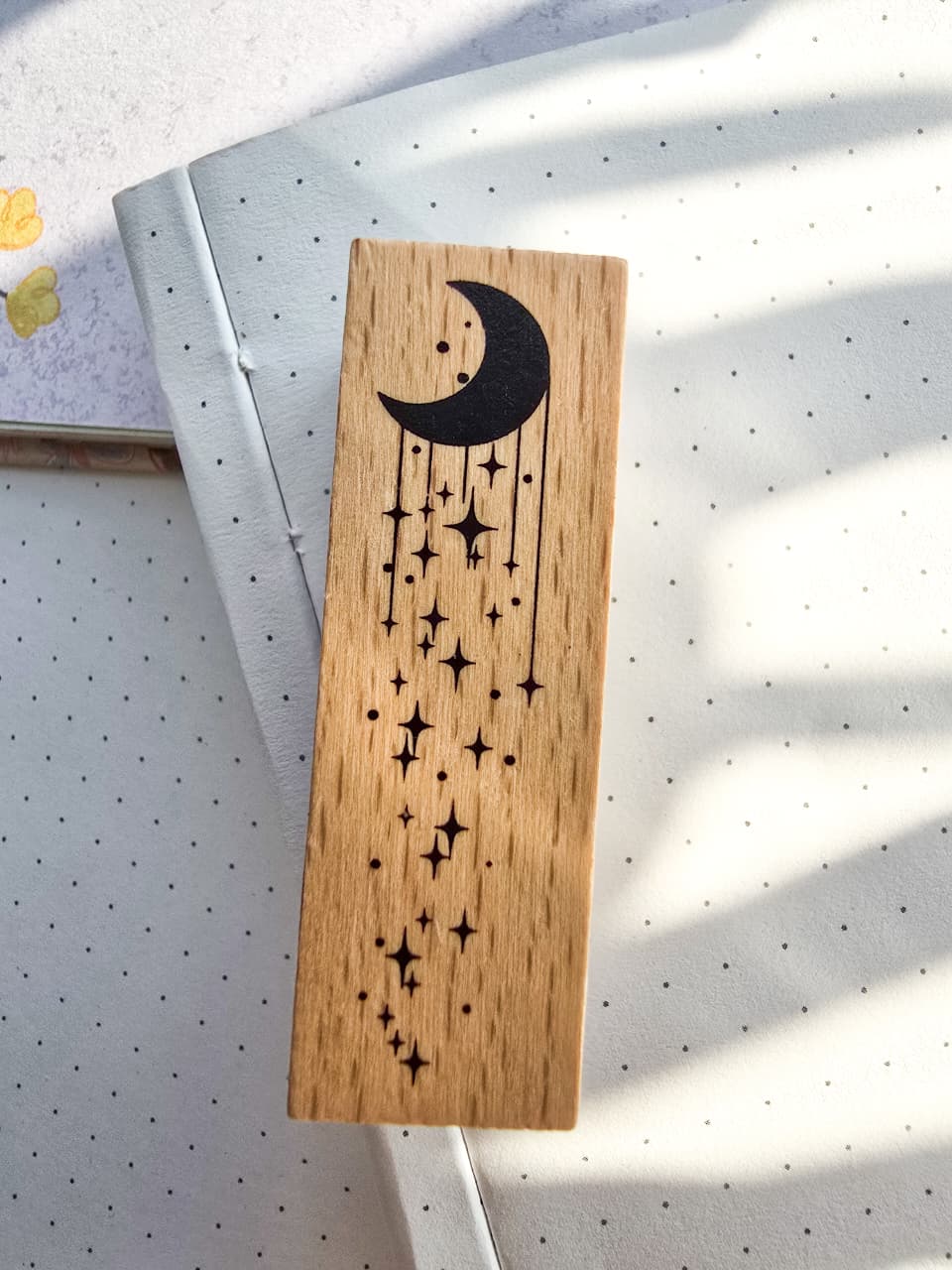 Myqs202-6 Wooden Stamp Weather