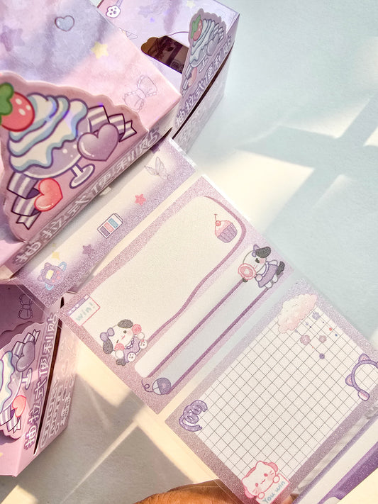 Km2759#3 - 1 pc Kawaii Sticker Roll Pink | 48 pcs Stickers | Pet Transparent Stickers | Bunny