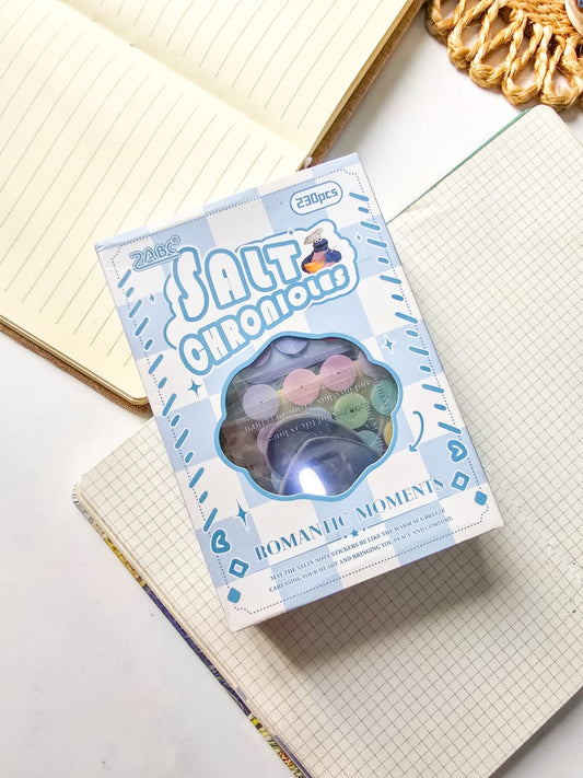 MXSK401 -Mini Journal Kit| sticker diffuse enjoy the moment series of cutting film hand curtain waterproof material DIY stickers 230 4