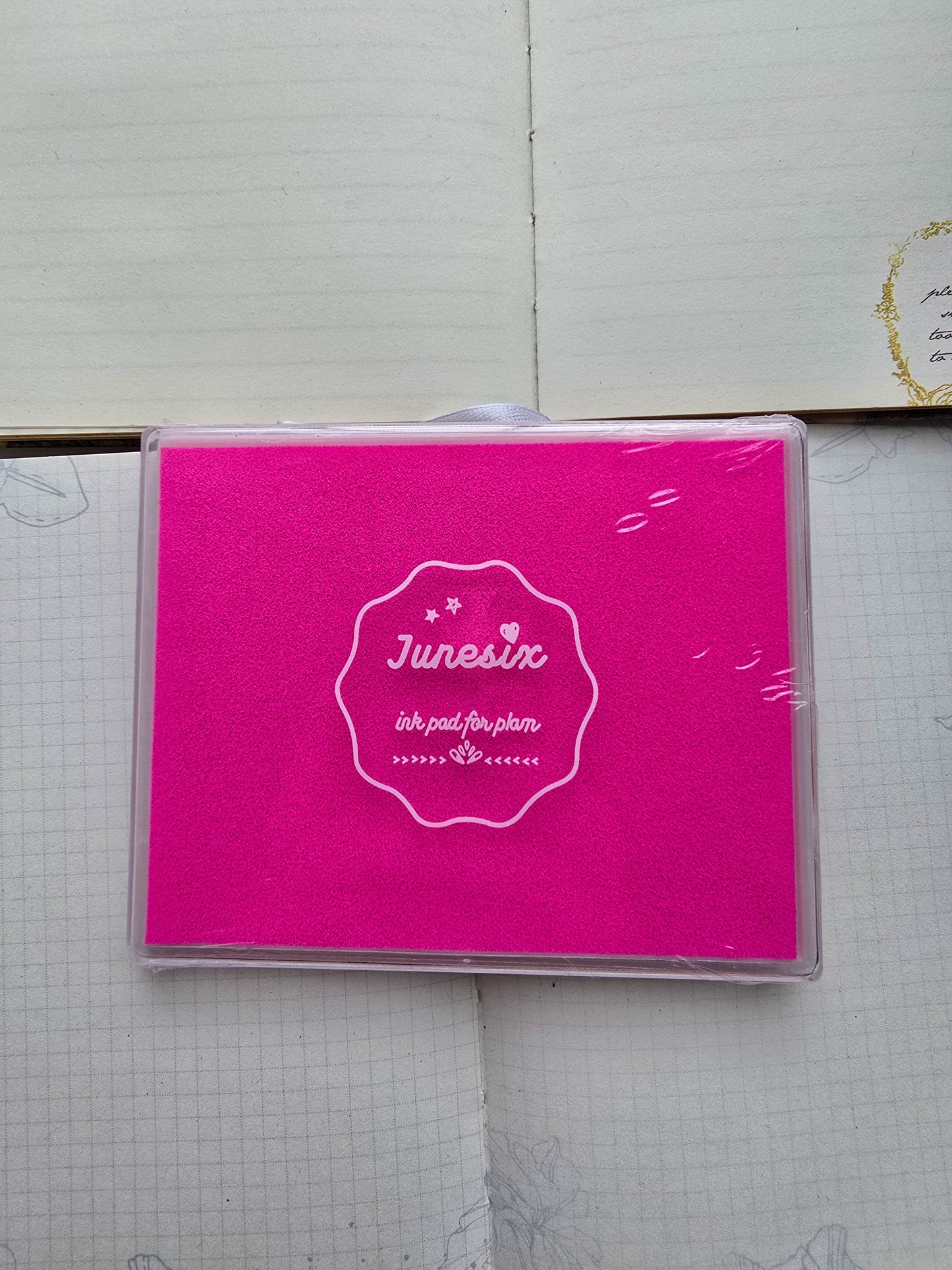 Big Ink Pad Deep Pink| Ink Stamp Pad|12.5x10cm