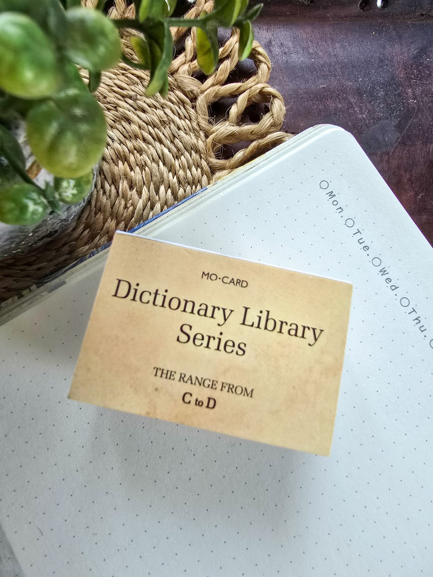 Mmk05d407 Dictionary Library Series C to D | 100 pages | Material Paper