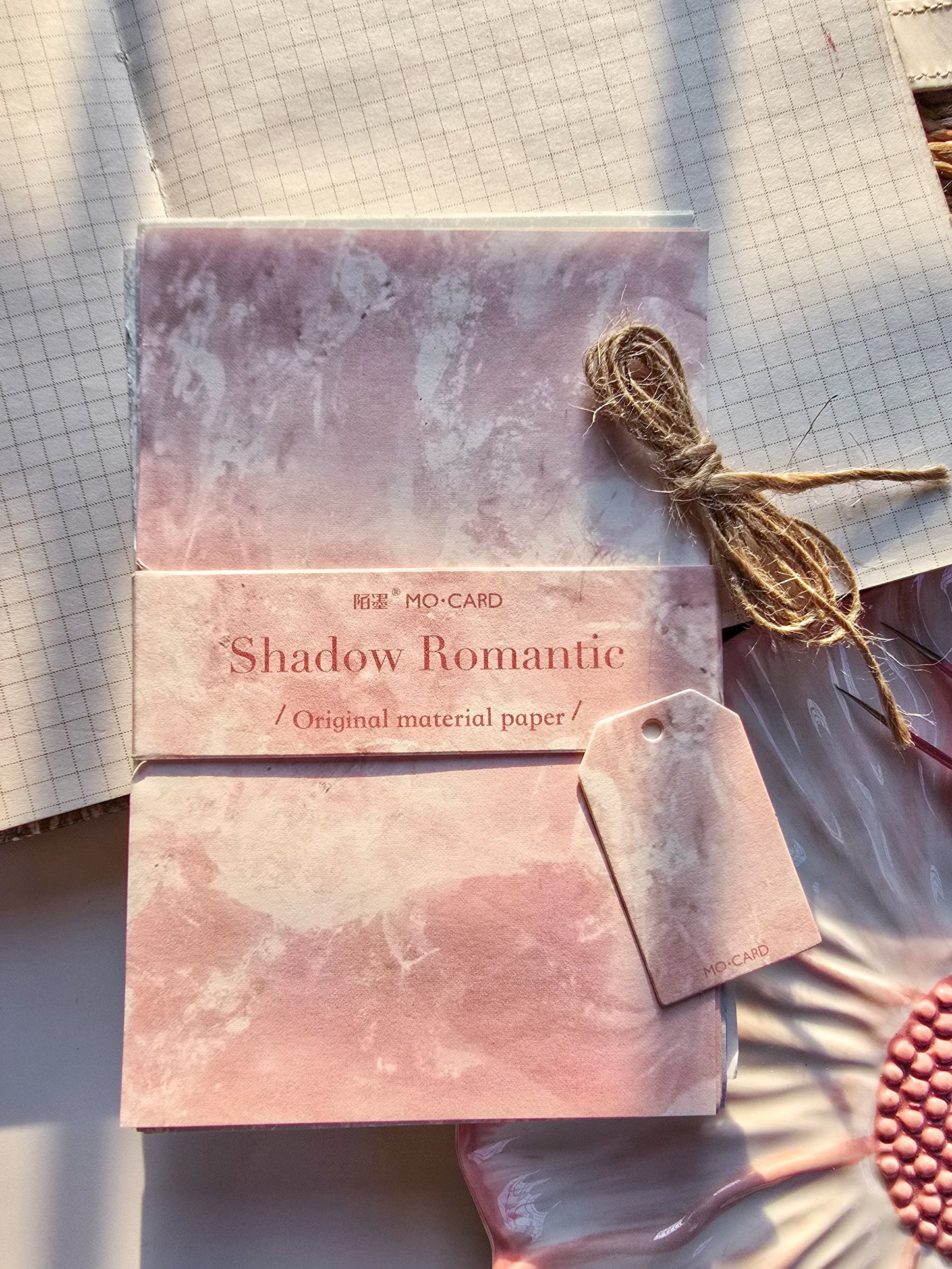 MMK12F114 Material Paper Journal paper| Shadow Romantic | 30 pcs