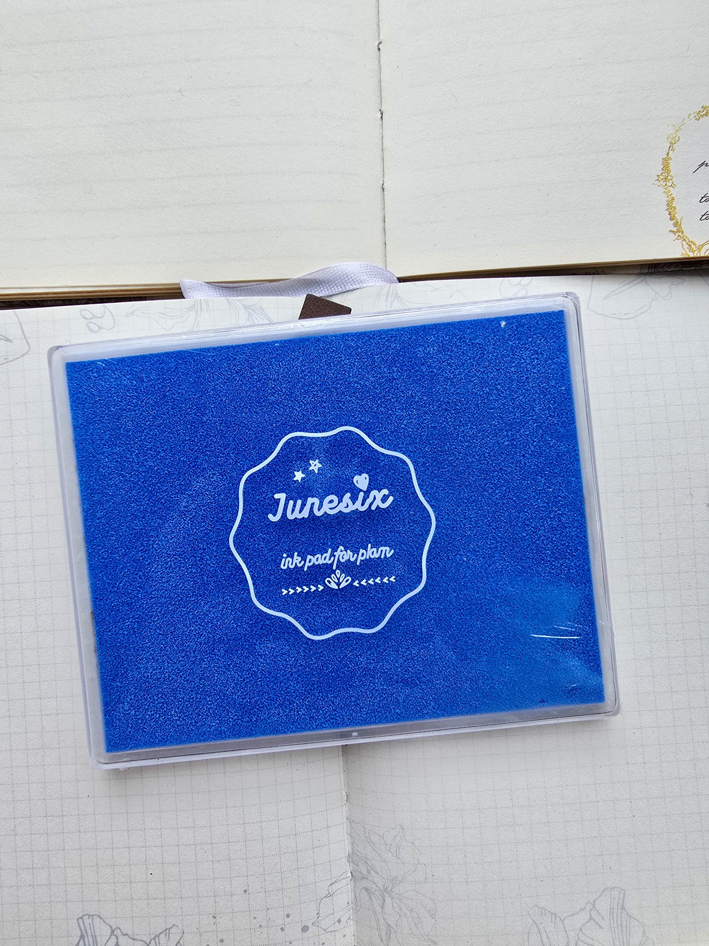 Big Ink Pad Sky Blue| Ink Stamp Pad|12.5x10cm
