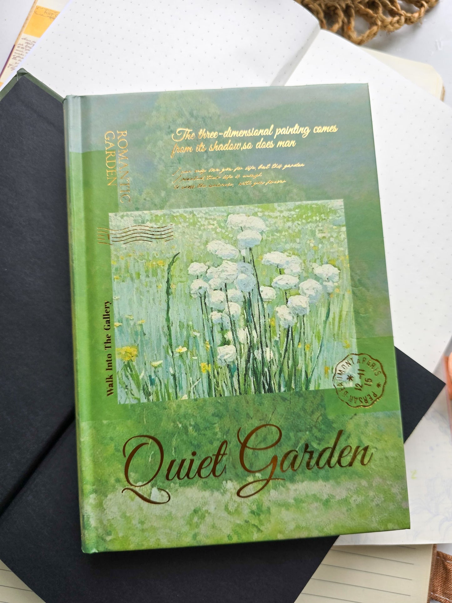 Vintage Style Diary | Quiet Garden 12.8*18.6 cm 128 pages