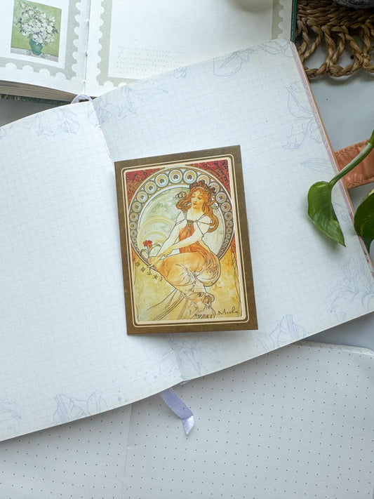 MHD-MXSN004-Vintage Character Transparent Stickers | 5 Designs 2 Each | 10 Stickers Total