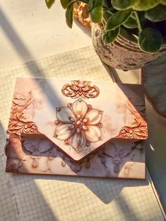 MG024-0964-Yan Ji stickers colorful glaze series butterfly gem small objects handbook decoration material 20 pieces 6 types|Gemestone Flower